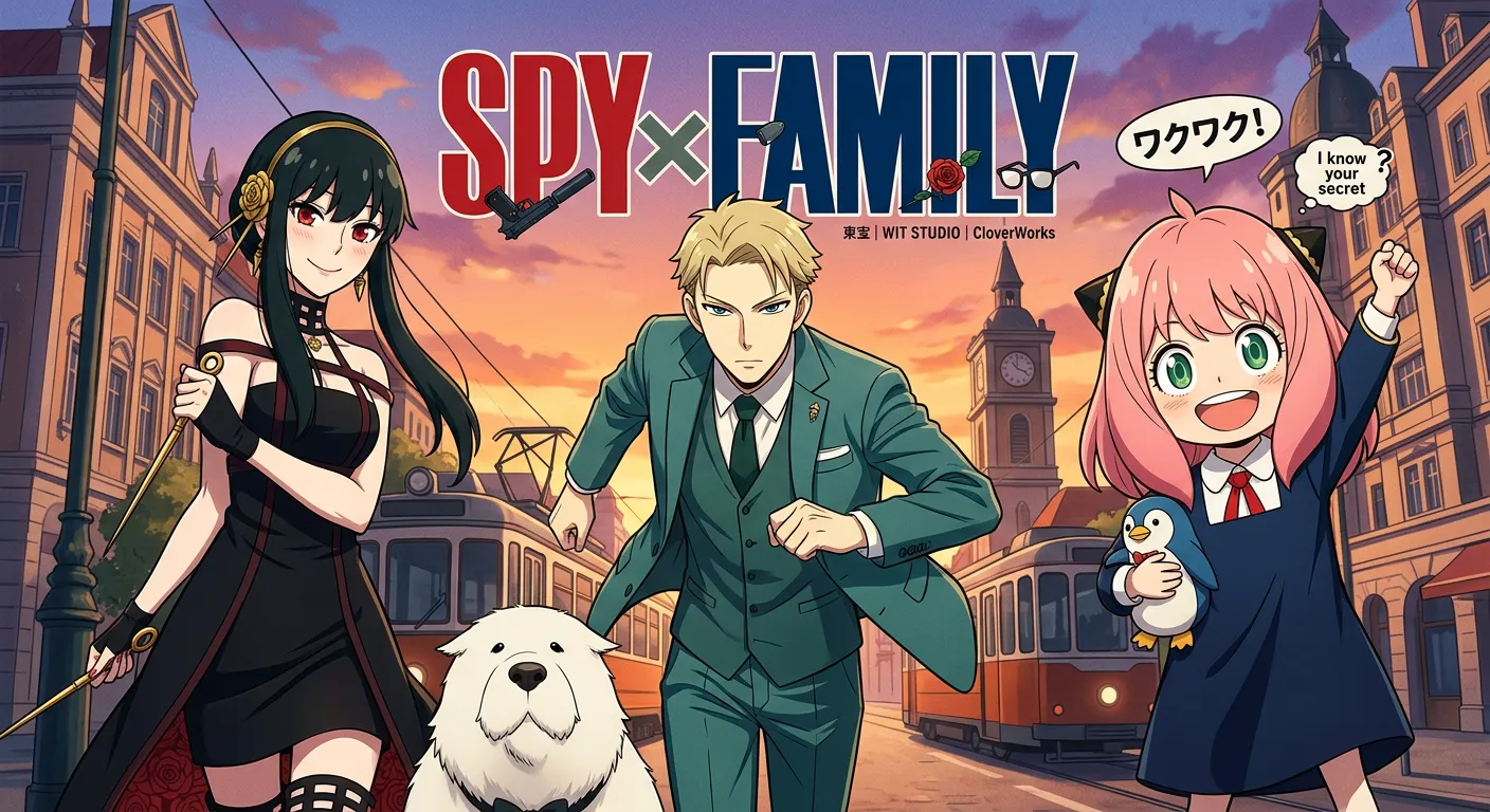 Spy x Family Series Key Art